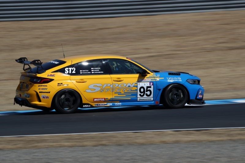 Spoon Sports Full Spec 2 Way Damper Coilover Kit - Honda Civic Type R FK8/FL5 - Engine Bay