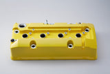 Spoon Sports Yellow Head Cover - F20C - Engine Bay
