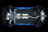 Tomei Expreme Ti Type D Titanium Cat Back Exhaust Dual Exit - Exhaust