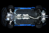 Tomei Expreme Ti Type D Titanium Cat Back Exhaust Dual Exit - Exhaust
