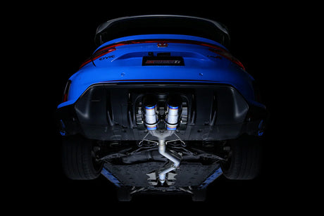Tomei Expreme Ti Type D Titanium Cat Back Exhaust Dual Exit - Exhaust