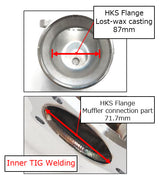 HKS Down Pipe, Metal Catalyzer - Honda Civic Type R FL5