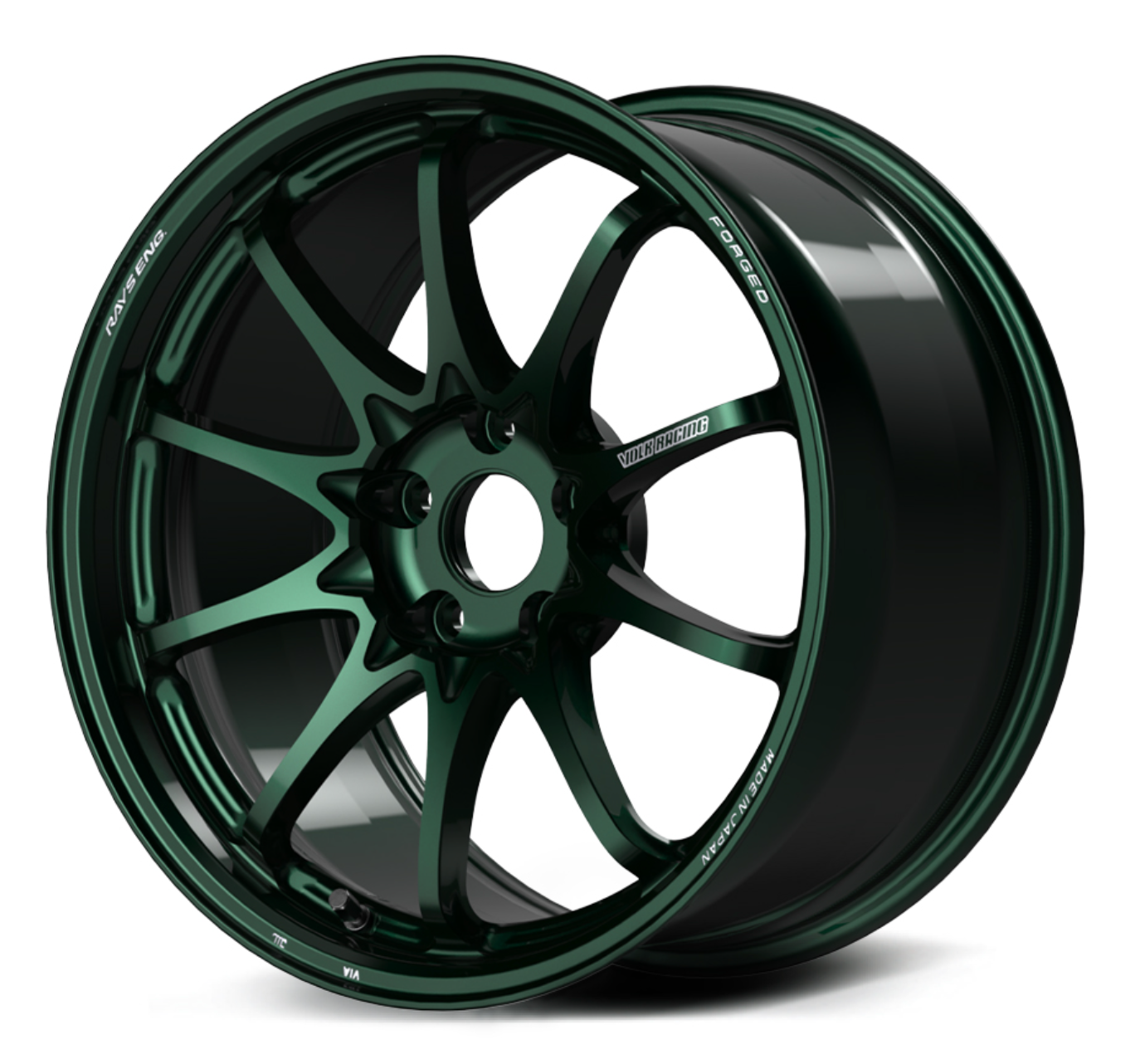 Volk Racing CE28N-Plus - 18’’ Preorder - 18x9.5j + 38 5x120 (face 3) / Racing Green (IG) - Wheels