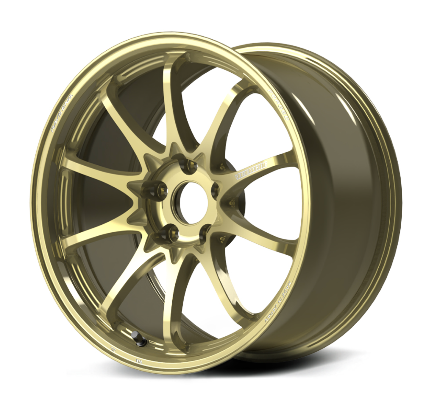 Volk Racing CE28N-Plus - 18’’ Preorder - 18x9.5j + 38 5x120 (face 3) / Gold (GO) - Wheels