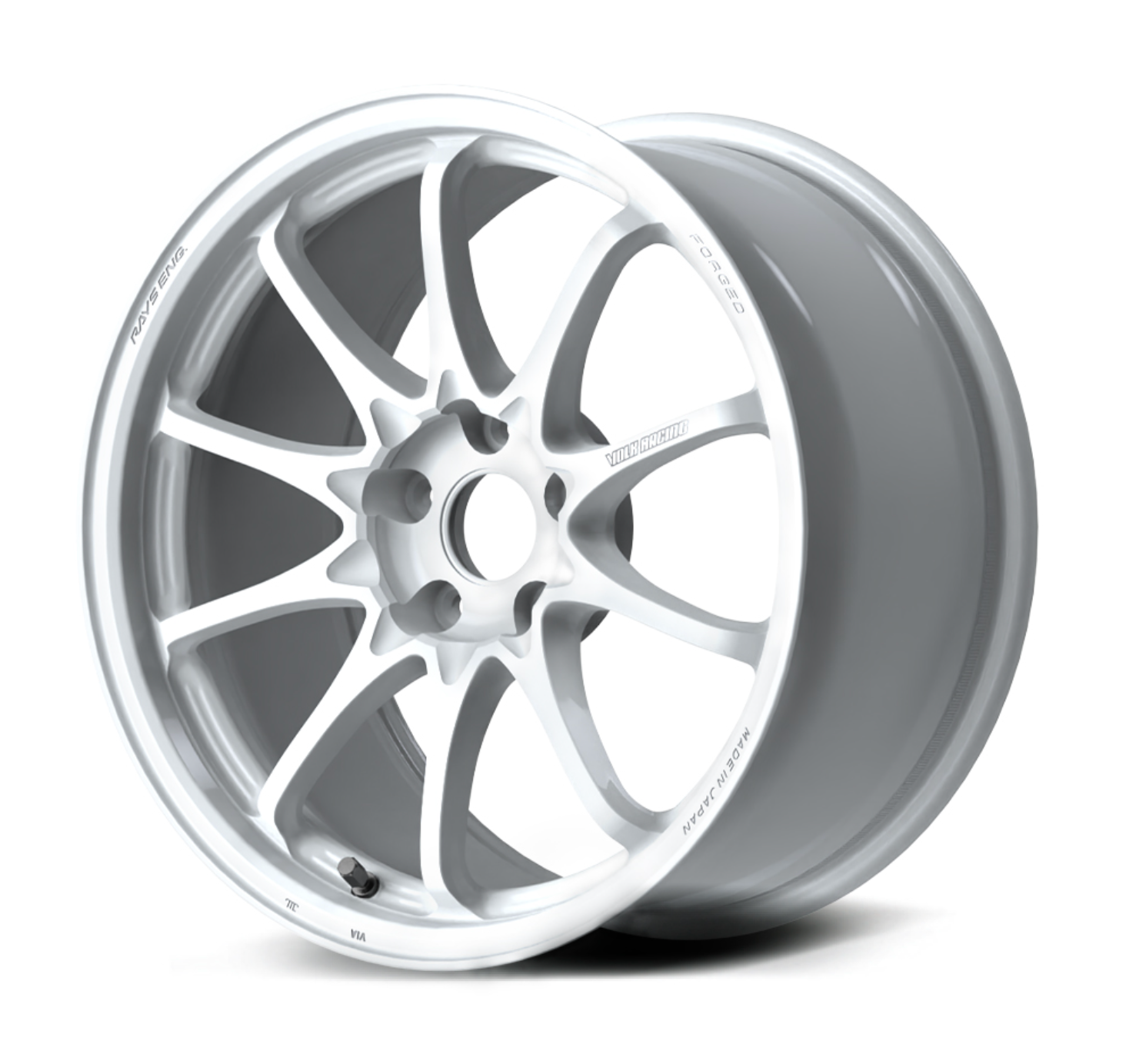 Volk Racing CE28N-Plus - 18’’ Preorder - 18x9.5j + 38 5x120 (face 3) / Dash White (DW) - Wheels