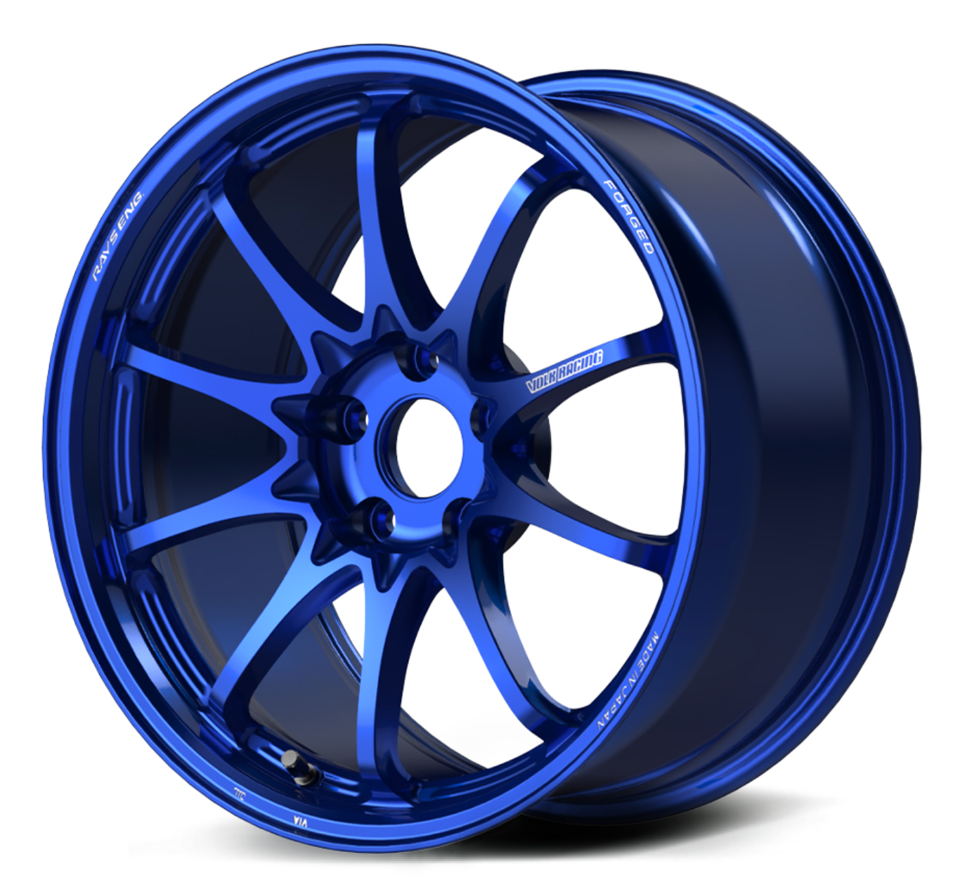 Volk Racing CE28N-Plus - 18’’ Preorder - 18x9.5j + 38 5x120 (face 3) / Hyper Blue (HL) - Wheels