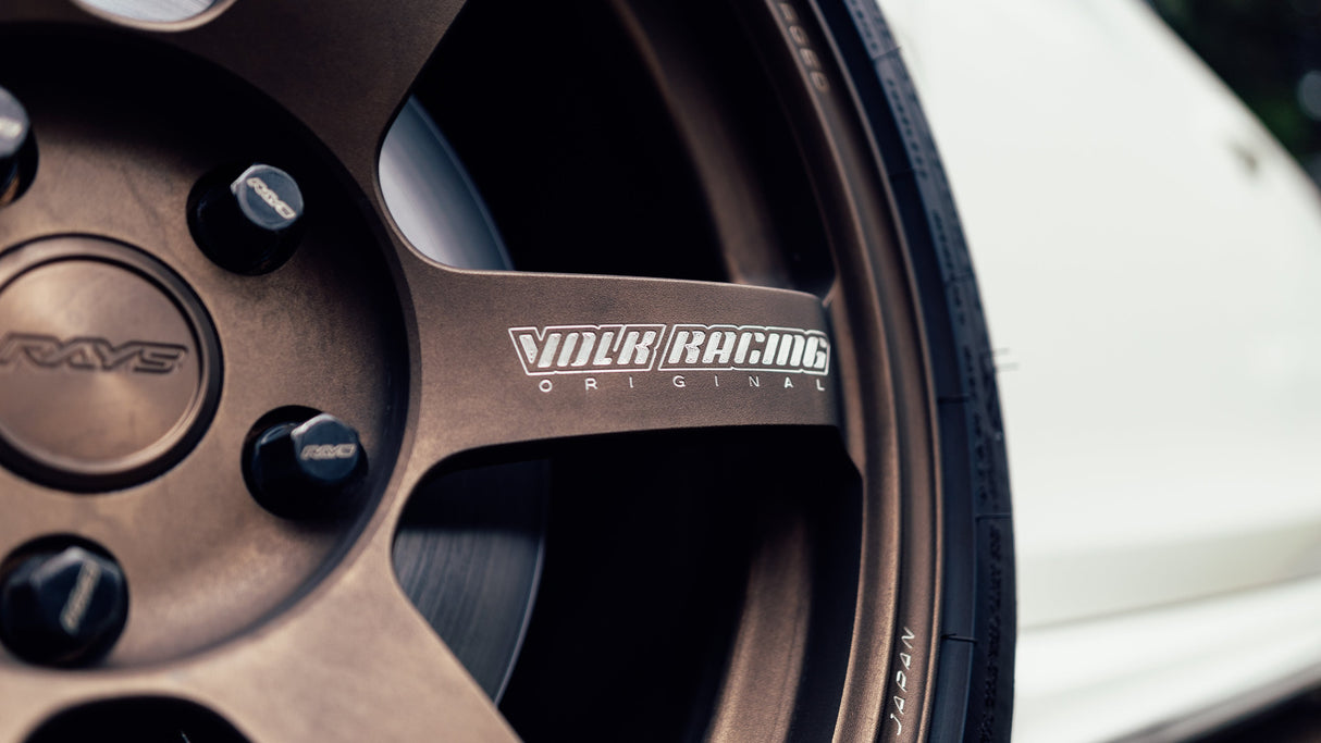 Volk Racing TE37 Saga S-Plus - 18x10 + 40 5/120 - In Stock - 18x10j + 40 5x120 (face 4)(custom spec) / Bronze
