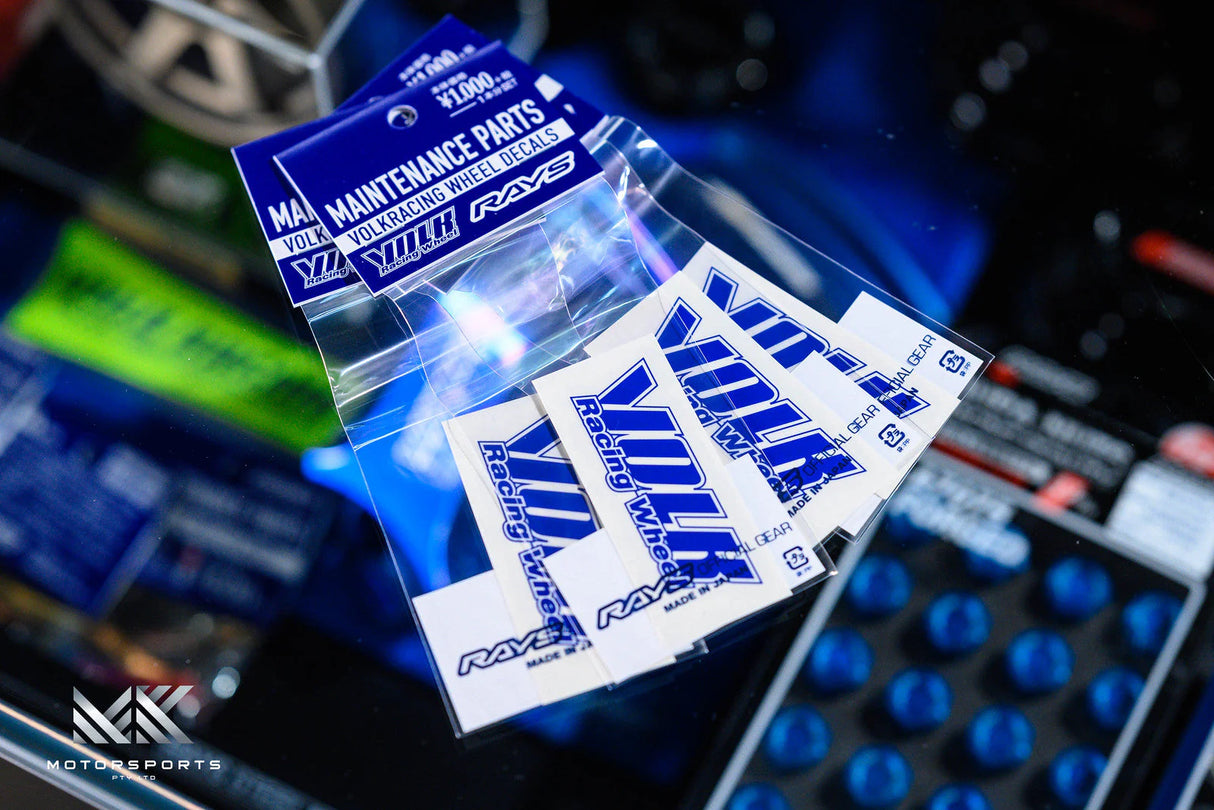 Rays Volk Racing TE37 Stickers (OG) - Full Set